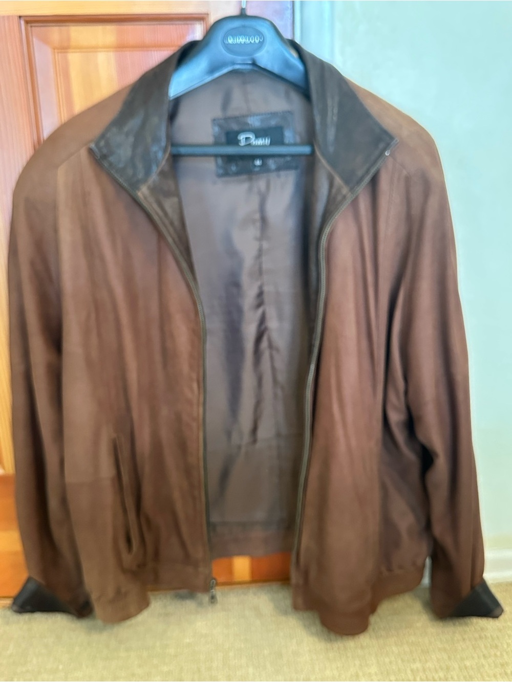Arrow Men’s Black Bomber Varsity Jacket